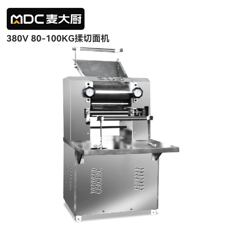 麥大廚揉切面機商用面皮軋面機自動壓面機380V 80-100KG[工程款]